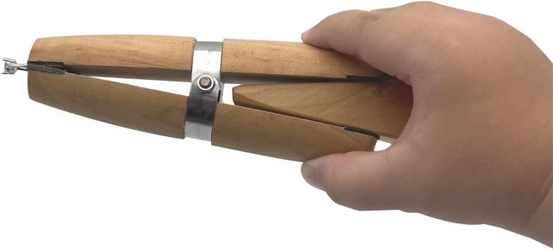 TUNQISM Wooden Ring Clips, Wooden Fixing Clips for Jewelry Ring Repair, Professional Jewelry Workbench, Used for Ring polishing, Welding, Engraving and Fixing - Image 2